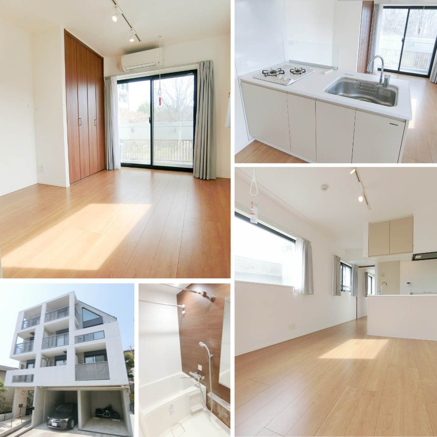 ＜礼金０・フリーレント2ヶ月付き＞ペット相談可♪パークビューを堪能できるカウンターキッチン付きワンルーム♪